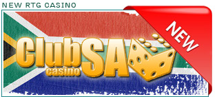 RTG have just released a brand new Rand offering casino - Club SA